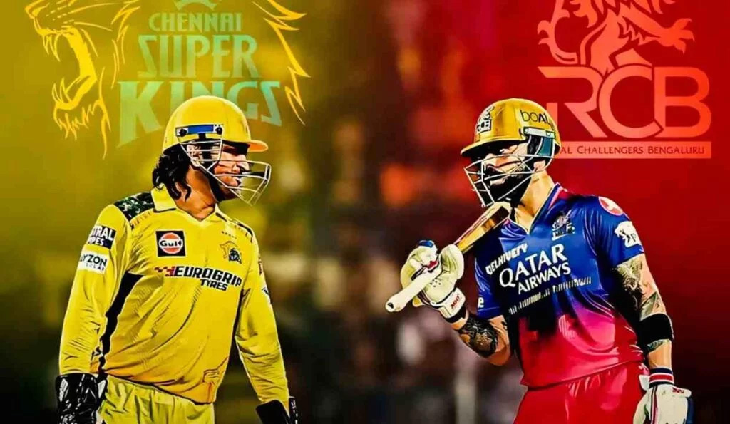 ಚೆನ್ನೈನಲ್ಲಿ ಚೆನ್ನೈ ಸೂಪರ್ ಕಿಂಗ್ಸ್ VS ರಾಯಲ್ ಚಾಲೆಂಜರ್ಸ್ ಬೆಂಗಳೂರು ಹೈವೋಲ್ಟೇಜ್ ಪಂದ್ಯ