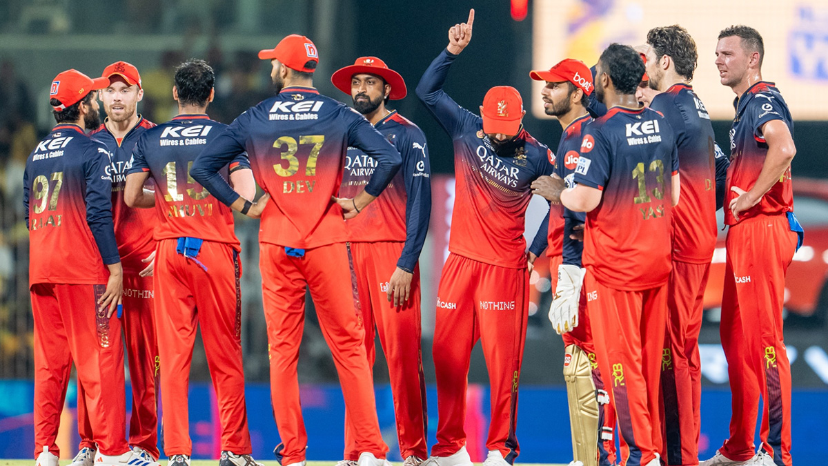 ಚೆನ್ನೈ ಸೂಪರ್ ಕಿಂಗ್ಸ್ ವಿರುದ್ಧ ಆರ್​ಸಿಬಿಗೆ 50 ರನ್‌ಗಳ ಭರ್ಜರಿ ಗೆಲುವು