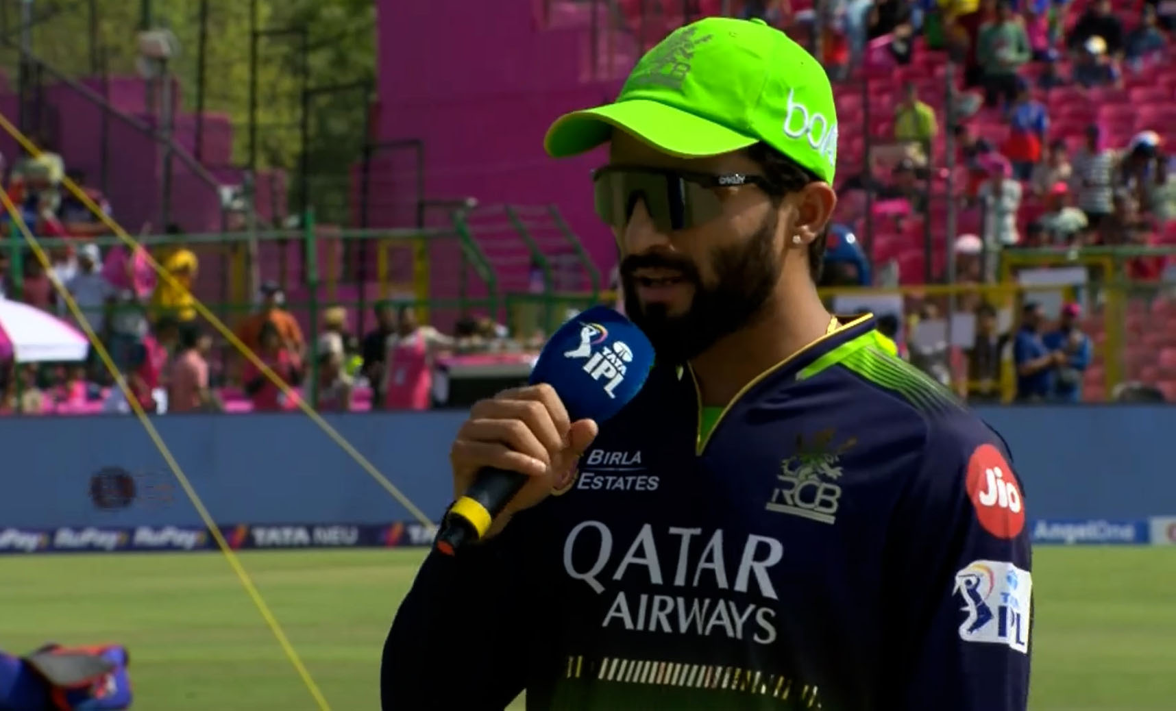 ಟಾಸ್ ಗೆದ್ದು RCB ಬೌಲಿಂಗ್ ಆಯ್ಕೆ; ಯಾವುದೇ ಬದಲಾವಣೆ ಇಲ್ಲ