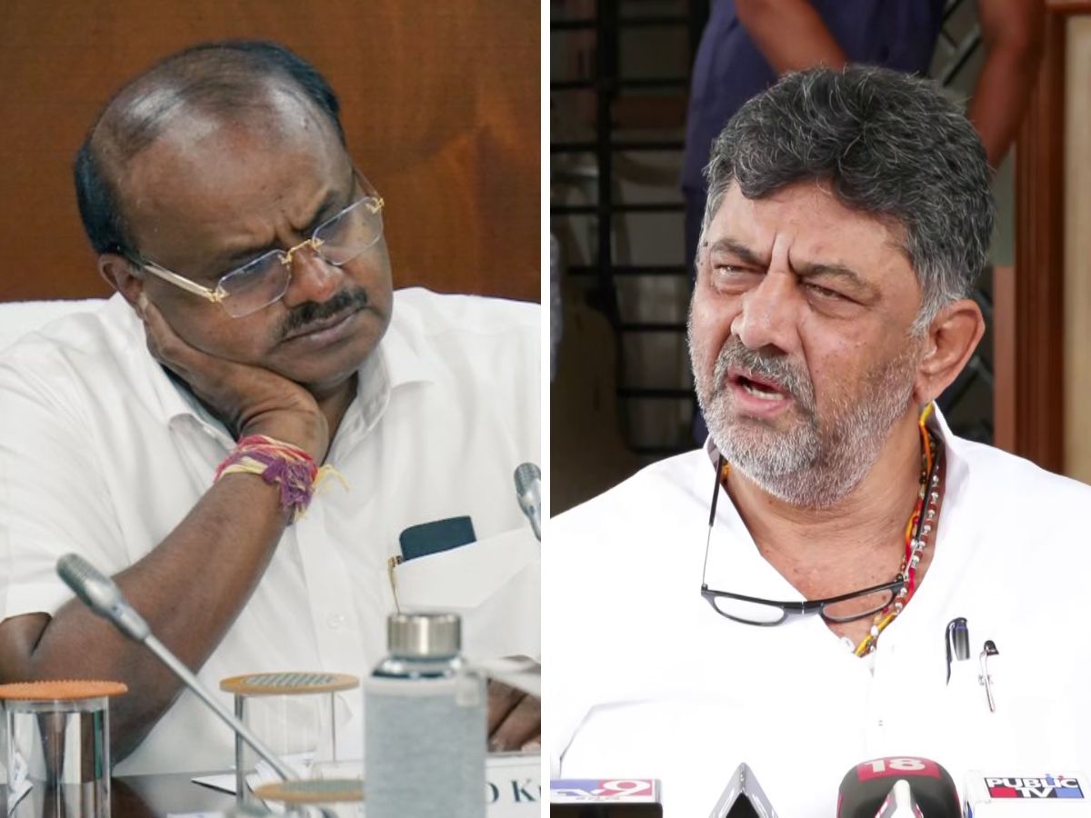 ಡಿಕೆಶಿ ಅವರ ಪ್ರವಾಹ ವೀಕ್ಷಣೆಯ ಭೇಟಿ ಕುರಿತು ನೇರ ಪ್ರಶ್ನೆ ಮಾಡಿದ ಹೆಚ್.ಡಿ.ಕೆ….