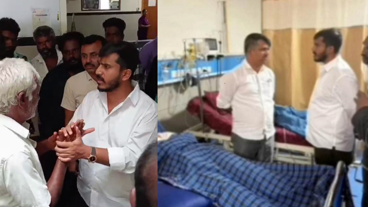 ಗ್ಯಾಸ್ ಸಿಲಿಂಡರ್ ಸ್ಫೋ*ಟ, ಐವರಿಗೆ ಗಾಯ ಹುಣಸೂರು ನಗರದಲ್ಲಿ ನಡೆದಿದೆ.