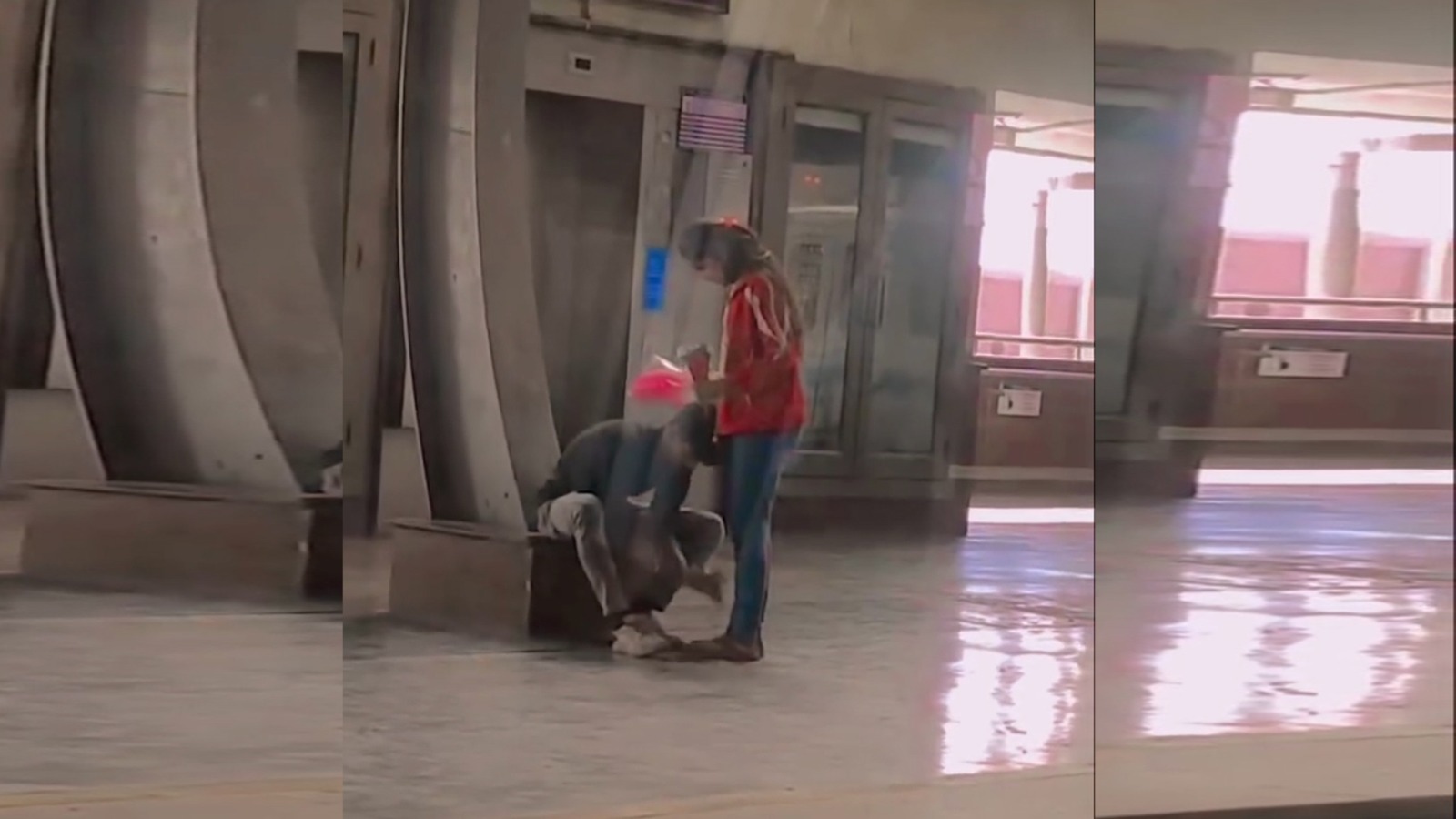 ಪ್ರೇಯಸಿಯ ಕಾಲಿಗೆ ಬಿದ್ದು ನಮಸ್ಕರಿಸಿದ ಯುವಕ, ಕುಣಿದು ಕುಪ್ಪಳಿಸಿದ ಯುವತಿ.