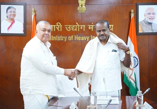 ರಾಜ್ಯದ ನಗರ ಸಾರಿಗೆ ವ್ಯವಸ್ಥೆಯನ್ನು ಮತ್ತಷ್ಟು ಸುಧಾರಿಸುವ ನಿಟ್ಟಿನಲ್ಲಿ ಕೇಂದ್ರ ಸಚಿವ ಹೆಚ್ ಡಿಕೆ ಸಕಾರಾತ್ಮಕ ಸ್ಪಂದನೆ.