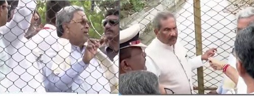 ಮಳೆ ಹಾನಿ ಪ್ರದೇಶಗಳಿಗೆ ಸಿಎಂ ಸಿದ್ದರಾಮಯ್ಯ ಭೇಟಿ ನೀಡಿ ಪರಿಶೀಲನೆ.