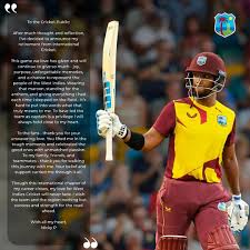 ನಿಕೋಲಸ್ ಪೂರನ್ ದಿಢೀರ್ ನಿವೃತ್ತಿ;