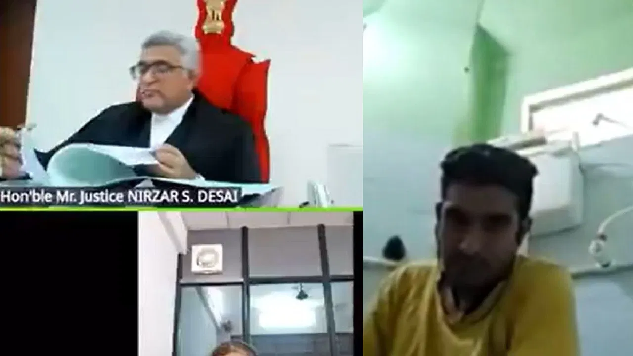 ಹೈಕೋರ್ಟ್ ವರ್ಚುವಲ್ ವಿಚಾರಣೆಗೆ ಟಾಯ್ಲೆಟ್ನಲ್ಲಿ ಕುಳಿತು ಹಾಜರಾದ ಆರೋಪಿ;