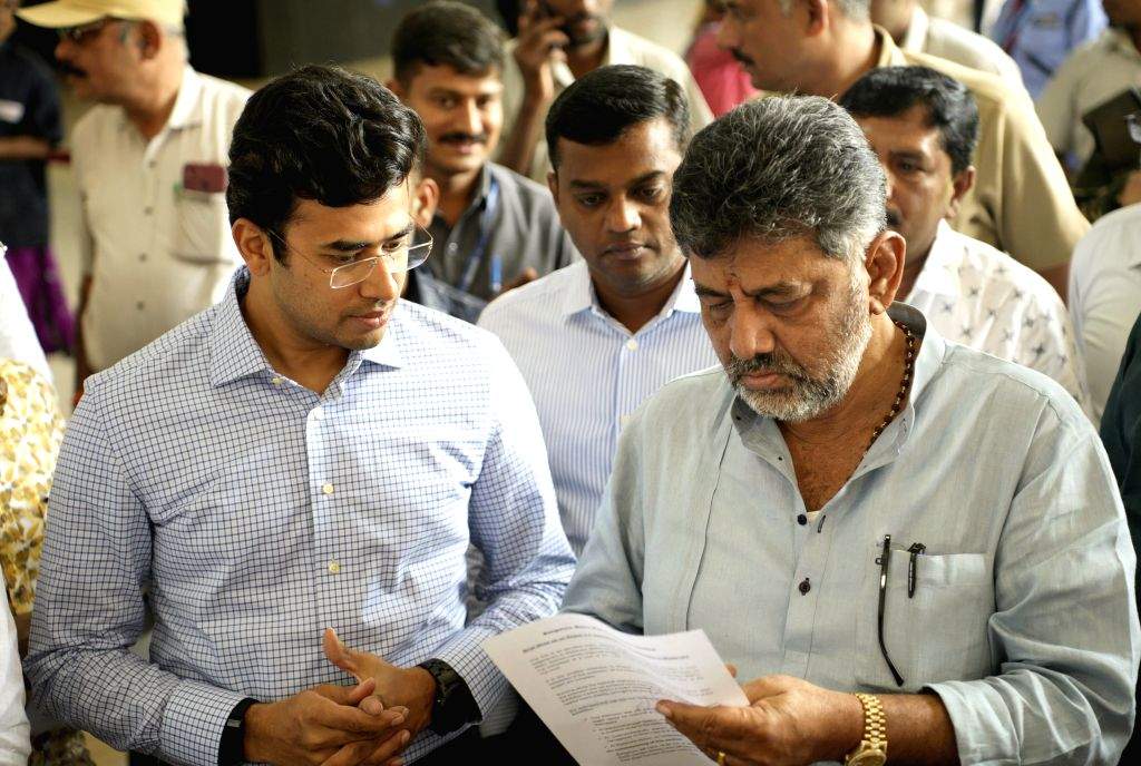 ಡಿಸಿಎಂ ಡಿಕೆ ಶಿವಕುಮಾರ್ ಜತೆ ಬಹಿರಂಗ ಚರ್ಚೆಗೆ ಸಿದ್ಧ:ತೇಜಸ್ವಿ ಸೂರ್ಯ