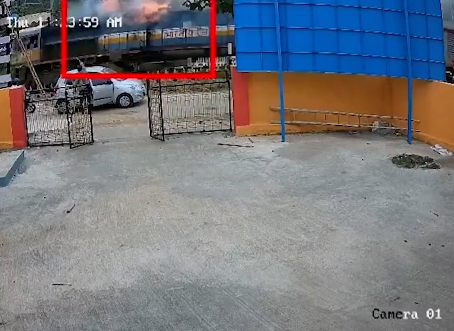 ಮೈಸೂರು-ಉದಯ್ಪುರ ಪ್ಯಾಲೇಸ್ ಕ್ವೀನ್ ಹಮ್ಸಫರ್ ಎಕ್ಸ್ಪ್ರೆಸ್ ರೈಲಿನಲ್ಲಿ ಅಗ್ನಿ ಅವಘಡ.