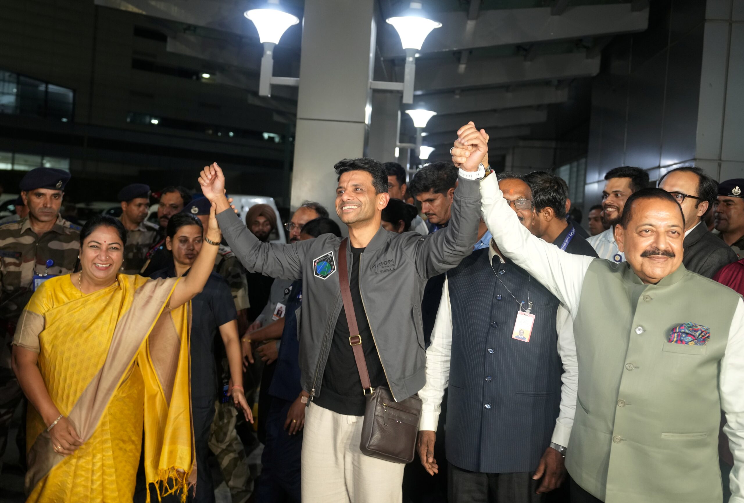 ಭಾರತಕ್ಕೆ ಮರಳಿ ಬಂದ ಗಗನಯಾತ್ರಿ ಶುಭಾಂಶು ಶುಕ್ಲಾ