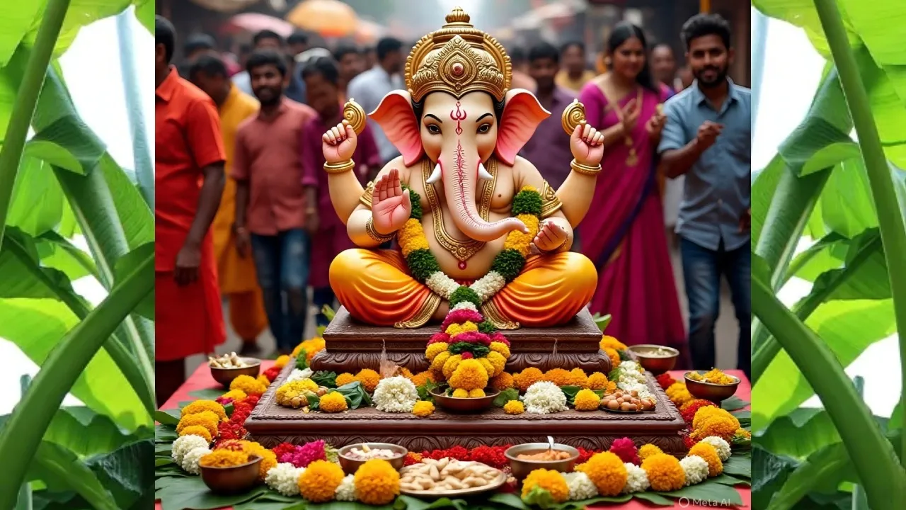 ನಾಡಿನೆಲ್ಲೆಡೆ ಗೌರಿ ಗಣೇಶ ಹಬ್ಬದ ಸಂಭ್ರಮ.. !