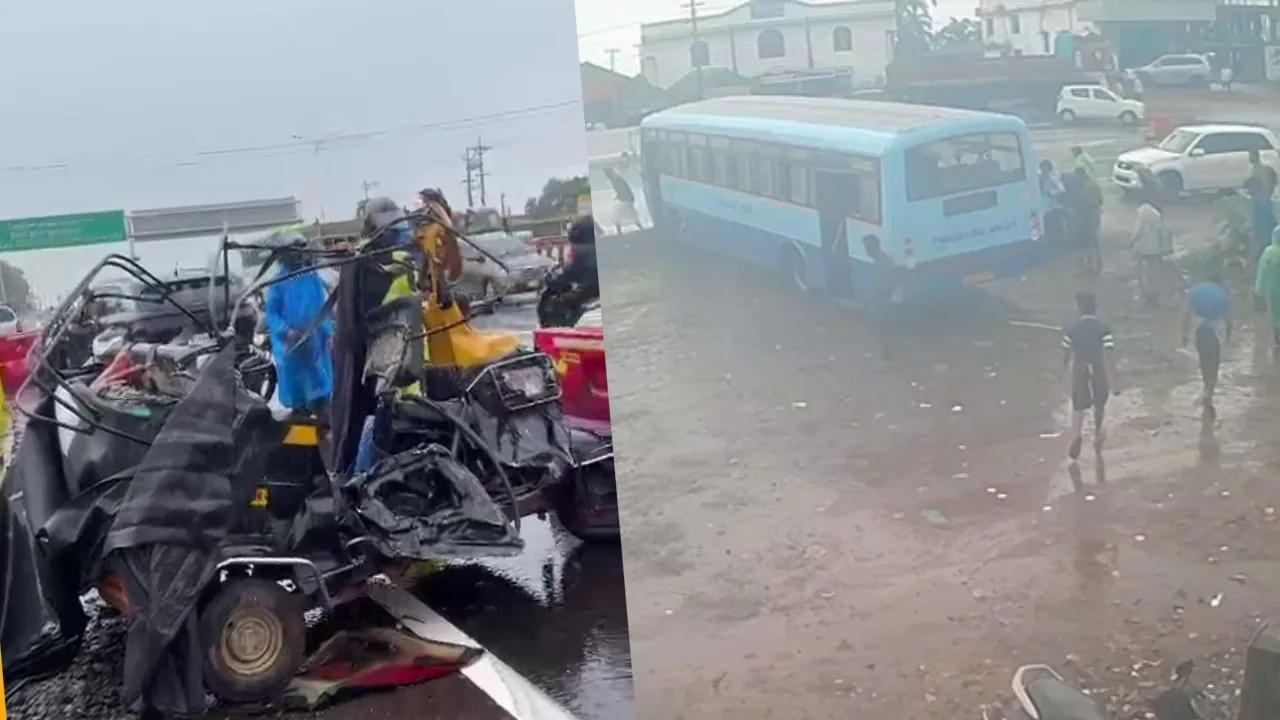 KSRTC ಬಸ್ಸಿನಿಂದಾಗಿ ಒಂದು ಮಗು ಸೇರಿ ಐವರ ಜೀವ ಬ*ಲಿ…!