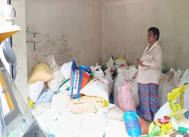 ಪಡಿತರ ಅಕ್ಕಿ ಅಕ್ರಮ ಸಂಗ್ರಹಣೆ: ಬಂಟ್ವಾಳದ ಪಟ್ಟೆಕೋಡಿಯಲ್ಲಿ ಇಬ್ಬರ ಬಂಧನ.