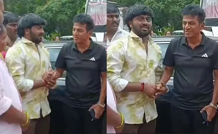 ಶಿವರಾಜ್​ಕುಮಾರ್ ಕಾಲಿಗೆ ಬಿದ್ದು ಕ್ಷಮೆ ಕೇಳಿದ ಮಡೆನೂರು ಮನು