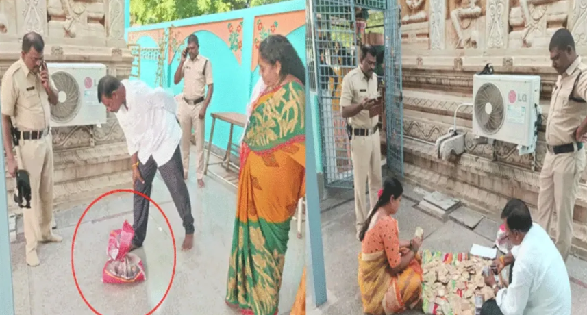 ದೇಗುಲದ ಕಾಣಿಕೆ ಡಬ್ಬಿ ಮಾಯ! ತಿಂಗಳ ಬಳಿಕ ಅನಿರೀಕ್ಷಿತ ಘಟನೆ, ಇಲ್ಲಿ ಎಲ್ಲವೂ ದೇವಿಯ ಮಹಿಮೆ!