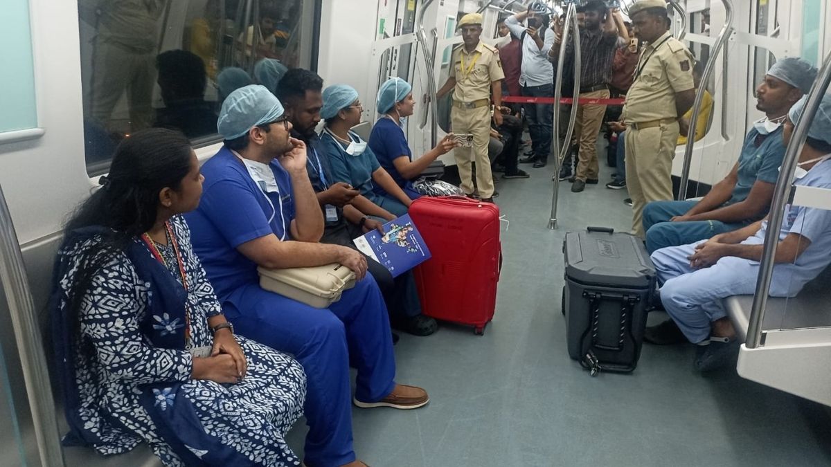 13 ನಿಮಿಷಗಳ ರೋಚಕ ಕಾರ್ಯಾಚರಣೆ, ನಮ್ಮ ಮೆಟ್ರೋದಲ್ಲಿ ಜೀವಂತ ಹೃದಯ ಸಾಗಾಟ