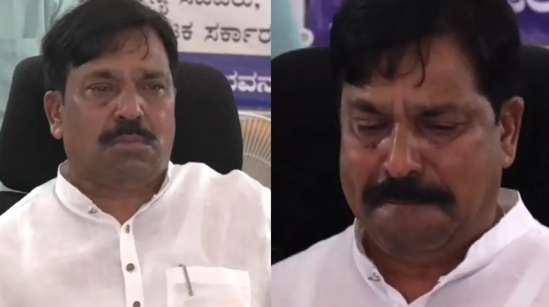 ಬಡವರ ಒಕ್ಕಲೆಬ್ಬಿಸುವಿಕೆಗೆ ಆಕ್ರೋಶ: ಕೆಡಿಪಿ ಸಭೆಯಲ್ಲೇ ಕಣ್ಣೀರಿಟ್ಟ ಉಪಸಭಾಪತಿ ರುದ್ರಪ್ಪ ಲಮಾಣಿ!